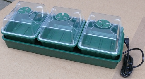 Elektrische Anzuchtstation mit Bew�sserung