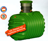 Garantia Erdtank Cristall und Columbus Garantia Erdtank Cristall und Columbus