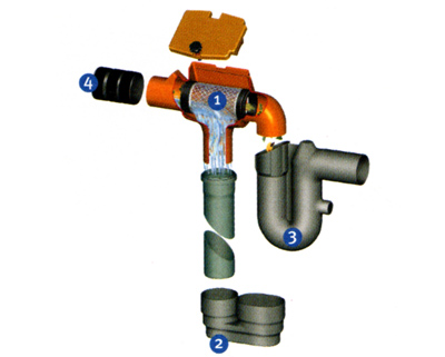 Filtertechnik Ausbaupaket f�r Columbus und Cristall Erdtanks