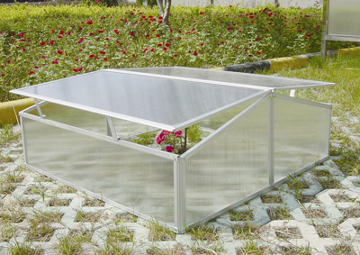 Fr�hbeet doppelt mit ganzen Deckeln