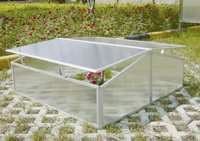 Fr�hbeet doppelt mit ganzen Deckeln