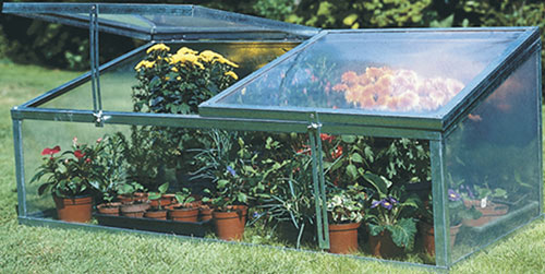 Fr�hbeet aus Stahl