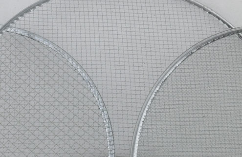 Gartensieb Edelstahl Maschenweite