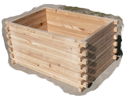 Hochbeet klein aus Lärche