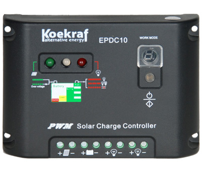 Laderegler PWM 10A 12-24V mit 2 Verbraucherausg�ngen