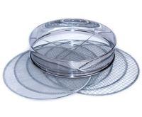 Sieb aus Edelstahl f�r Garten 5in1