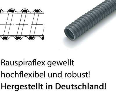 Spiralschlauch 2 grau Spiralschlauch 2 grau