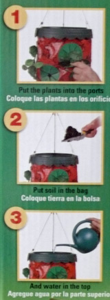 H�ngender Pflanzk�bel f�r Chilis