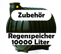 Zubeh�r zur Regenwasserzisterne 10000 Liter
